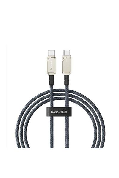 Baseus Baseus Unbreakable Series Cable, Fast Charging, USB-C to USB-C, 100W, 1m (White)