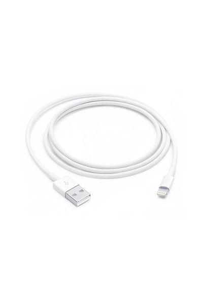 Apple Apple data cable MUQW3ZM/A, Lightning to USB-A, 1m (White)