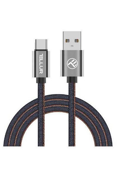 TELLUR Cablu de date Tellur TLL155381 USB Type-C, 1m (Albastru)
