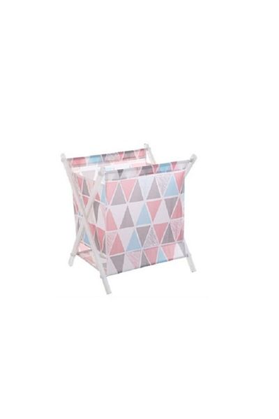 Rovitech Cos pentru rufe, design colorat, usor de depozitat, pliabil, destinat copiilor, 37 x 31 cm