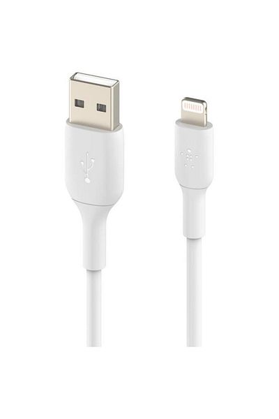 Belkin Belkin BOOST CHARGE USB-A to Lightning cable, PVC, 0.15M, White