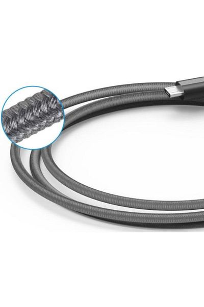 Anker Anker PowerLine+ Nylon data cable, 1.8m (Dark Gray)