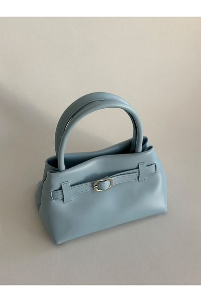 Boutiquehaki Buckle Mini – Geantă de mână și de umăr cu cataramă