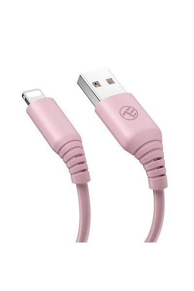 TELLUR Cablu silicon Tellur USB to Lightning, 3A, 1m, Roz