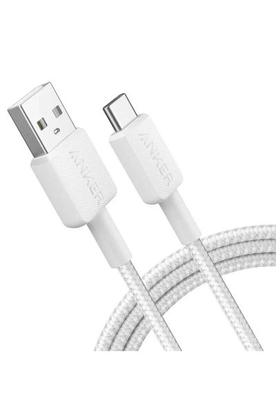 Anker Anker 322 USB-C to USB-A Data Cable 1.8 Meters (White)