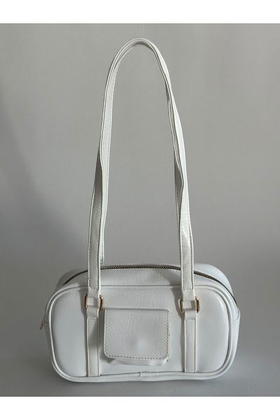 Boutiquehaki Nomia Soft Leather Double Handle Shoulder Bag