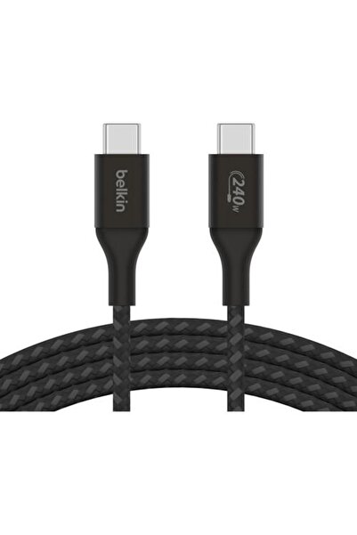 Belkin Cablu de încărcare Belkin BOOST CHARGE CAB015bt2MBK, 240W, USB Type-C la USB Type-C, 2m (Negru)