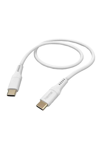Hama Cablu date HAMA 201577, USB-C - USB-C, 1.5m (Alb)