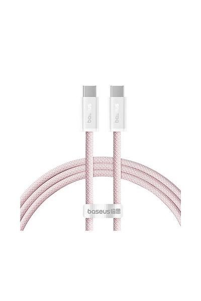 Baseus Cablu de date Baseus Dynamic 3 Series, USB-C la USB-C, 100W, Fast Charging, 1m, Roz