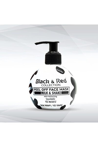 AboutThePerfect Kırmızı ve siyah renkli soyulabilir yüz maskesi, 250 gr, şeff...