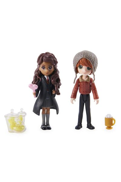 Wizarding World Harry Potter Playset - Magical Minis, Ron and Parvati