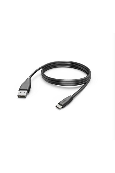 Hama Hama 201597 data cable, USB A/USB-C, 3m (Black)