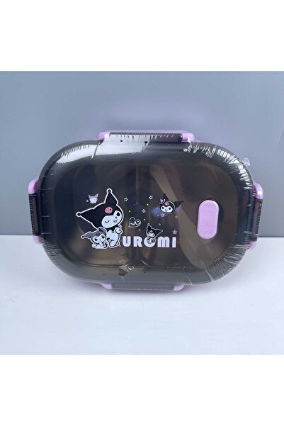 KumOziShop Sanrio Kuromi Cinnamoroll My Melody Hello Kitty Çelik Yemek Kabı