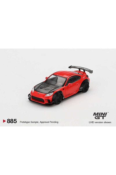 mini gt 1/64 885 Toyota Gr86 lb Nation Red