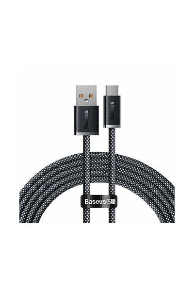 Baseus Cablu de date Baseus Dynamic Series, USB la USB-C, 100W, Fast Charging, 2m, Gri
