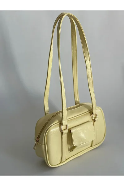 Boutiquehaki Τσάντα ώμου Nomia Soft Leather με διπλή λαβή