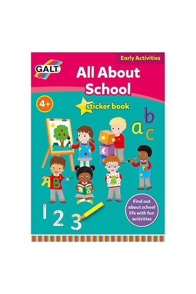 Galt Activity and sticker book - All about school