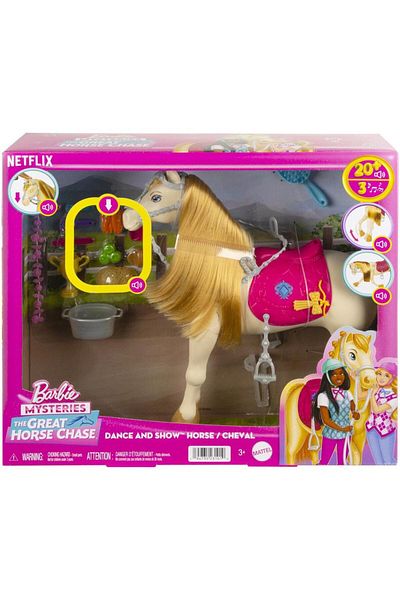 Barbie Barbie Mysteries Playset - Horse with Sounds and Accessories
