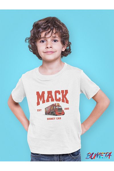Bumeta Mack Cars Cars Lightning Mcqeen Kids T-Shirt T-Shirt