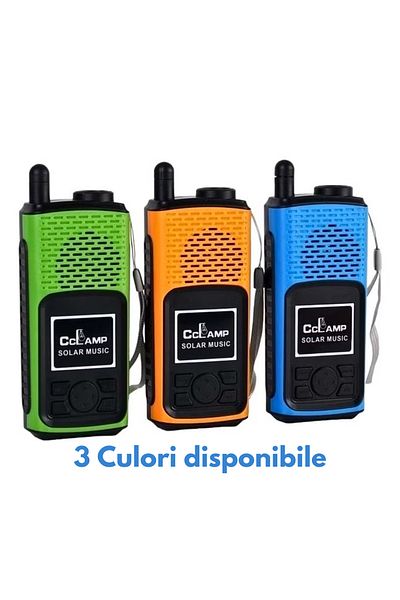 FİAPFO Set Multifunctional APF® – Difuzor Bluetooth Solar Albastru cu Radio FM & Breloc Metalic