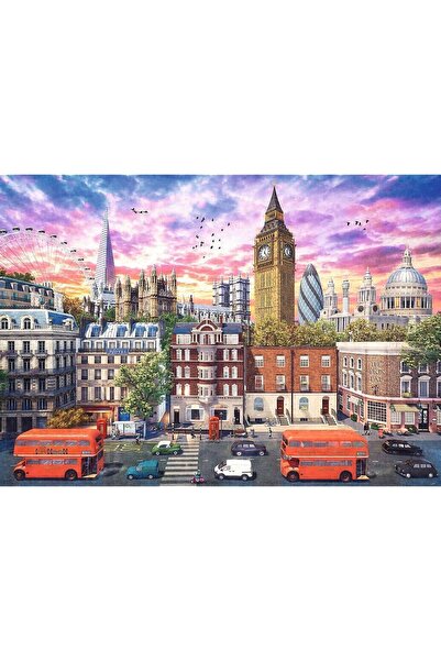 Trefl Trefl Puzzle Cesta do Londýna, 4000 dílků