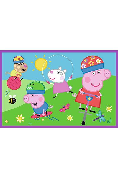 Trefl Trefl 2 x 24 piece children's puzzle - Peppa Pig on the playground