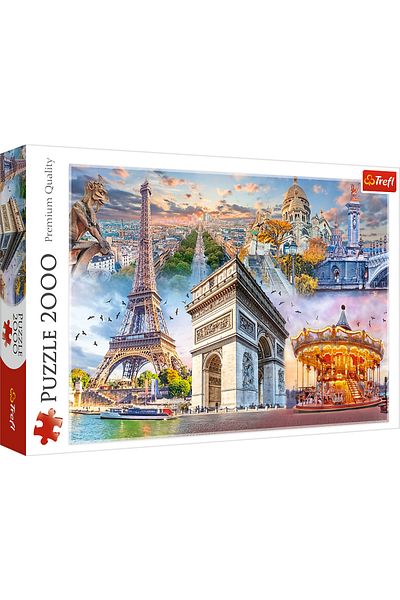 Trefl Puzzle Trefl, Weekend in Paris, 2000 piese