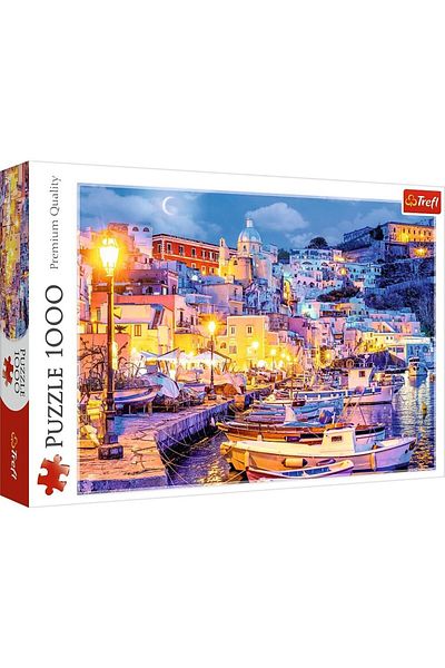 Trefl Trefl Puzzle - Pig Island at Night, 1000 pieces