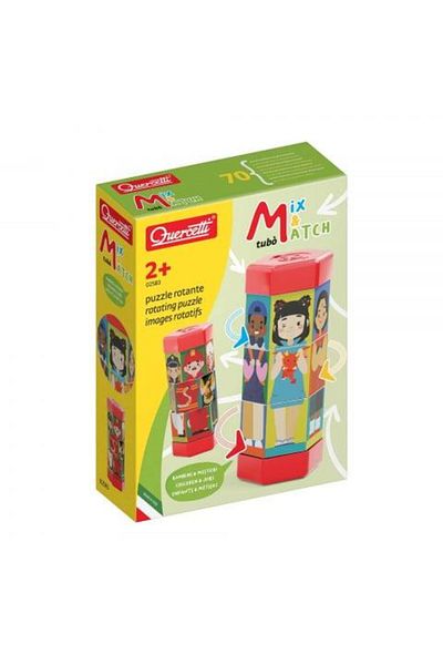 quercetti Quercetti Tubo Mix Match Crafts Puzzle