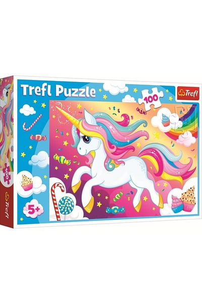 Trefl Trefl Puzzle Beautiful Unicorn, 100 pieces