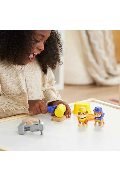PAW PATROL Paw Patrol Rubble Crew, Rubble and Mix playset