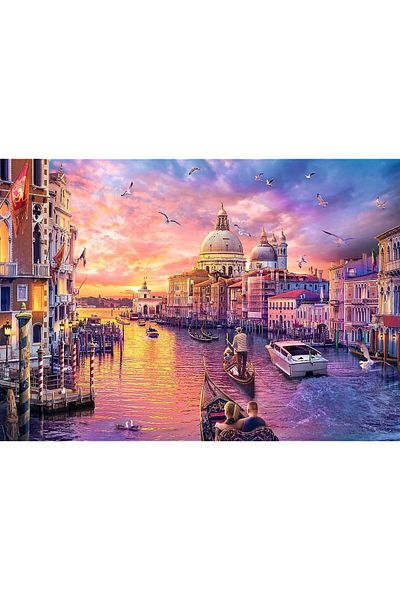 Trefl Puzzle Trefl din 1000 piese - Farmecul Venetiei