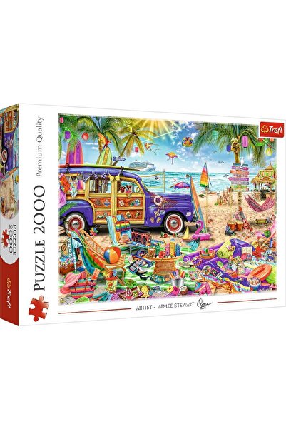 Trefl Trefl Puzzle Tropická dovolená, 2000 dílků