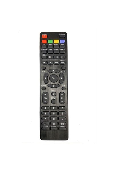 Bogadini Dedicated Remote Control For Nei LED, LCD, Plasma Televisions, Compatible, Black