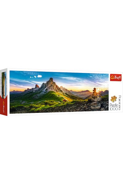 Trefl Puzzle panoramic Trefl, Muntii Dolomiti, 1000 piese