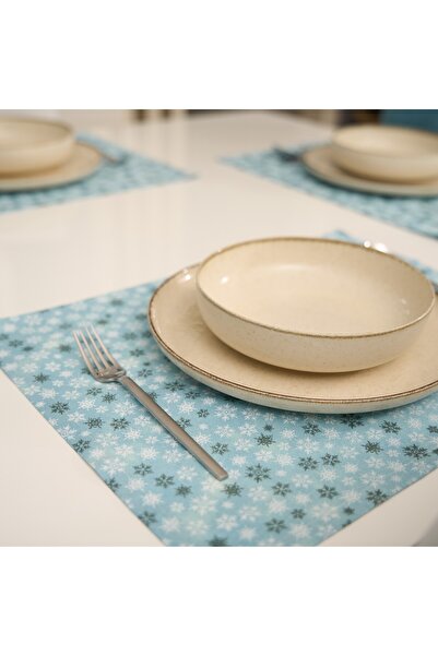 kesenegore 6 Τεμάχια Βαμβακερό Ύφασμα Αμερικάνικου Σέρβις - Supla 35X45