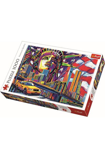 Trefl Puzzle Trefl 1000 piese - Culorile New York-ului