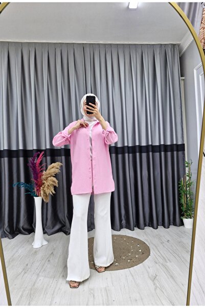 Butik قميص من قماش جوفري