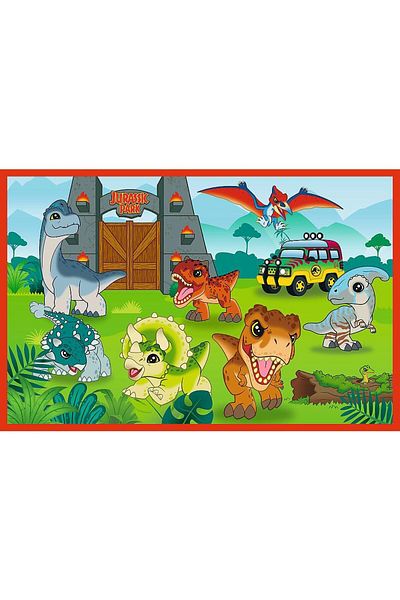 Trefl Trefl 2 x 24 piece children's puzzle - Little dinosaurs from Jurassic Park