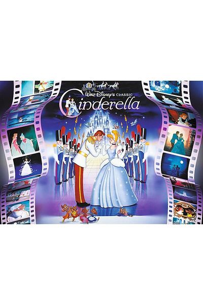 Trefl Puzzle Trefl Premium Plus - Disney Princess, Cenusareasa, 1000 piese