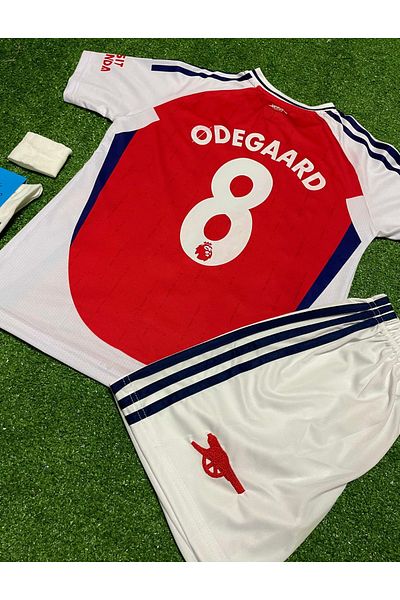 DAYIBALI DÜKKAN Dayibali Ars 2024-25 New Season Home Martin Odegaard Kids Jersey Set of 4