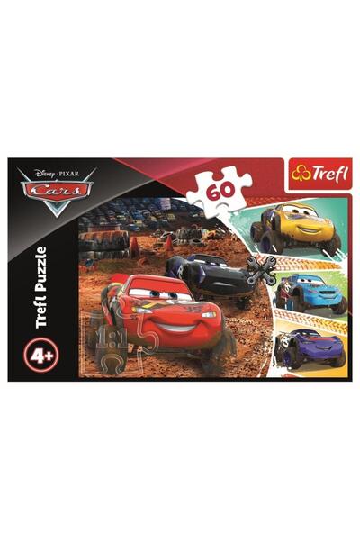 Trefl Trefl Puzzle Blesk McQueen s kamarády, 60 dílků