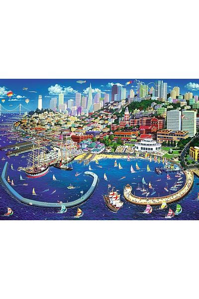Trefl Trefl Puzzle San Francisco Bay, 2000 pieces