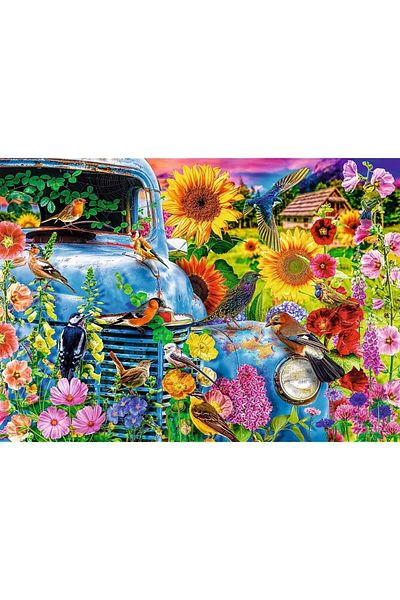 Trefl Trefl Premium Plus Puzzle - Tea Time, Country Life Singing Birds, 1000 pieces