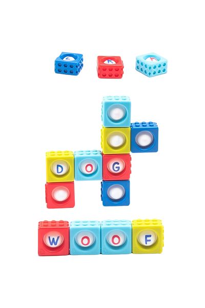 Educational Insights BubbleBrix Game - Alphabet