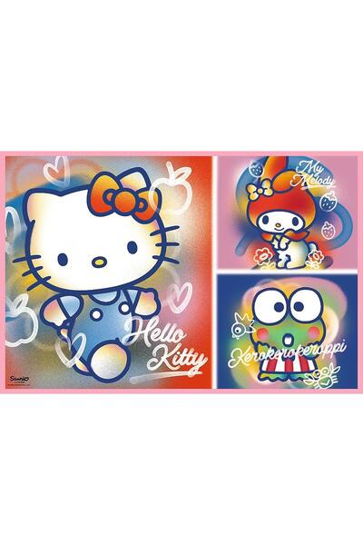 Trefl Trefl Puzzle 2 x 200 pieces - Hello Kitty and friends