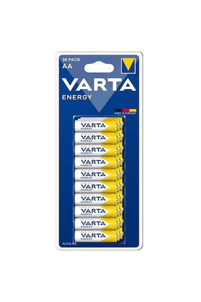 Varta Baterii Alcaline Aa Energy, 30 Bucati, Performanta Constanta, Durata Lunga