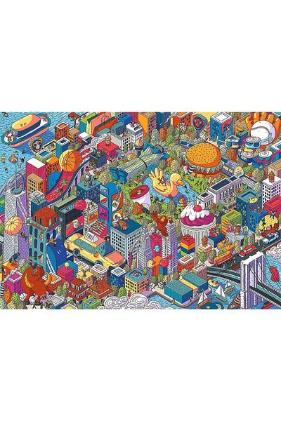 Trefl Puzzle Trefl UFT Eye Spy, New York, 1000 piese