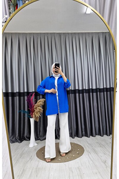 Butik قميص من قماش جوفري