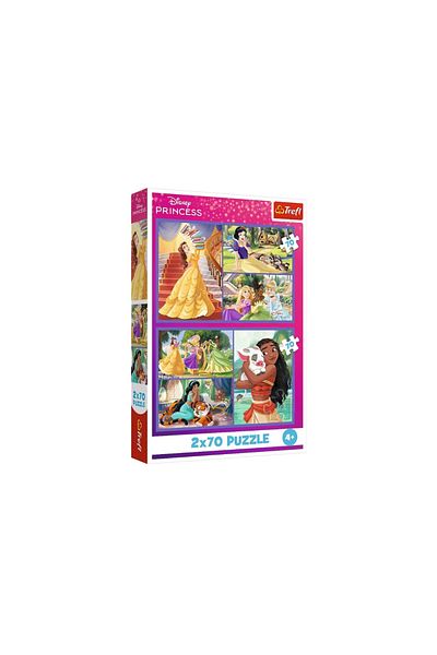 Trefl Trefl 2 x 70 piece children's puzzle - Disney Princesses' Storytime Days